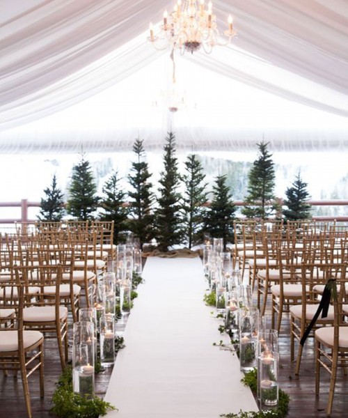 Winter Wonderland Wedding Colors