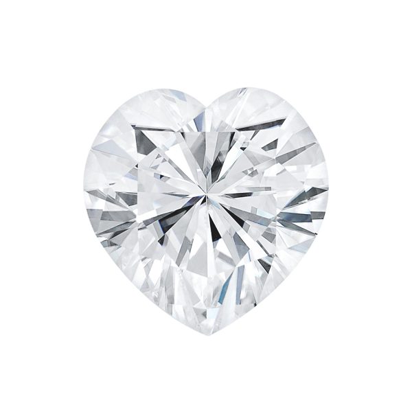 Heart Moissanite